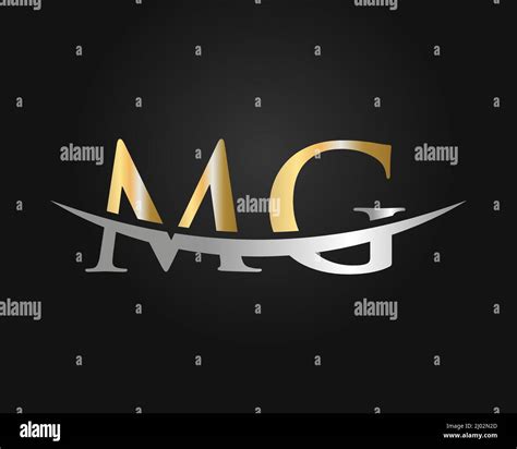 Initial Monogram Letter MG Logo Design Vector. MG Logo Design Template Stock Vector Image & Art ...