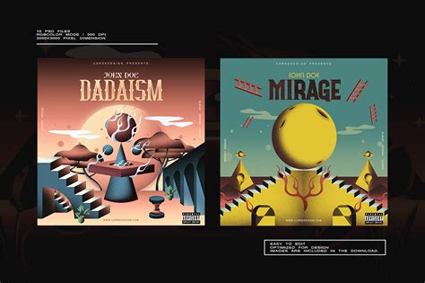 Surrealism Album Covers Pack Vol.2 by Hatim Bahia on Dribbble