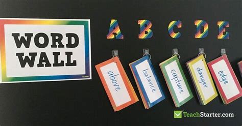 27 Practical Word Wall Ideas for the Classroom | Teach Starter