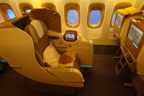 Emirates Boeing 777 Business Class Seats