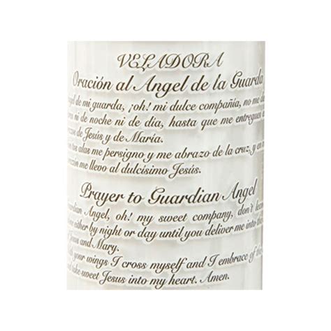 Catholic Prayer Candles - Set Of 2 Religious Candles - Real Wax (White Poured, Unscented ...