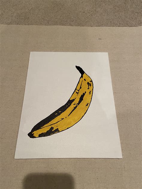 Andy Warhol Banana Replica | Etsy