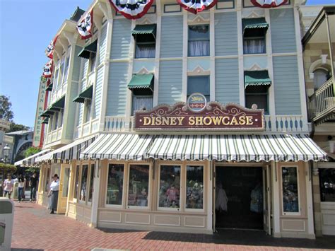 Stores On Main Street In Disneyland