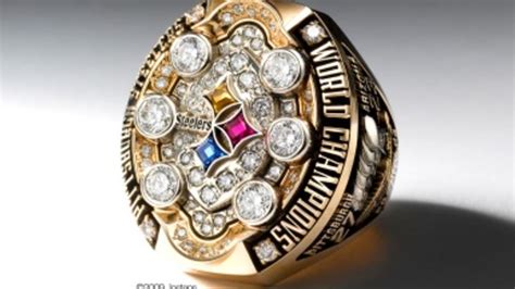 Steelers thrilled with Super Bowl ring