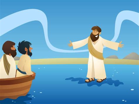 Lesson: Jesus Walks on Water (Matthew 14:22-33, Mark 6:45-52) - Ministry To Children