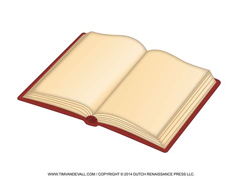 Open Book Clip Art Template images