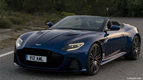 Aston Martin DBS Superleggera Volante | 2019MY (Color: Zaffre Blue) | Front Three-Quarter