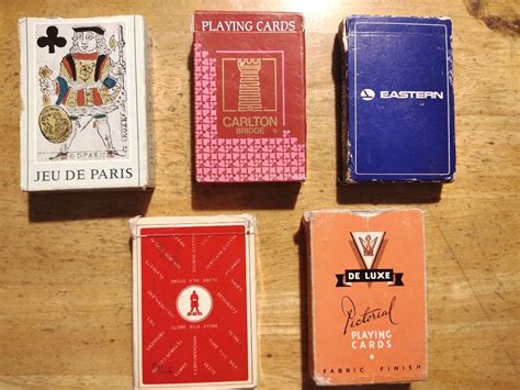 Vintage Playing Cards, Hobbies & Toys, Collectibles & Memorabilia, Vintage Collectibles on Carousell