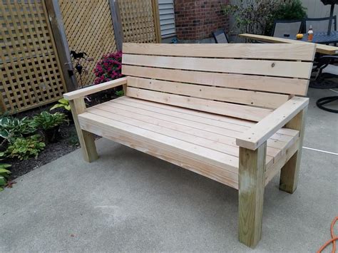 DIY Sturdy Garden Bench - Free Building Plans