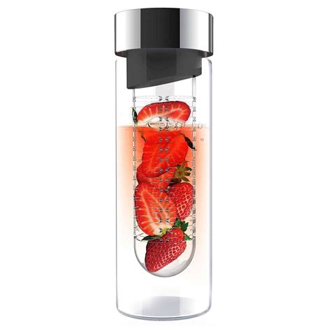 Glass Water Infuser Bottle - Glutto Digest