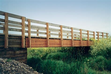 Glulam Beam Pedestrian Bridges | Custom Park & Leisure