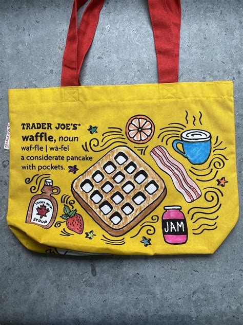 Trader Joe's Breakfast Tote Bag - DailyWaffle