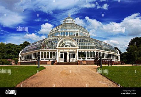 Sefton Park Palm House,Victorian grade 2 listed in Liverpool, England, completed in 1896 Stock ...