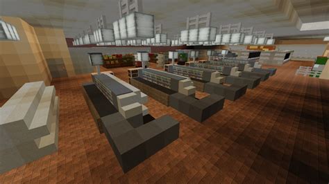 Grocery Store Interior ECS Minecraft Map