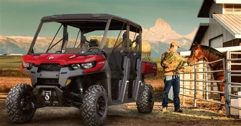 Six-Passenger Can-Am Defender MAX Unveiled | ATV.com