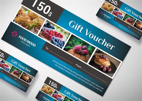 Thai Restaurant Gift Voucher Design Template - 99Effects