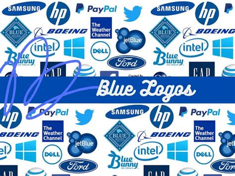 41+ Creative Blue Logos of Popular Brands - BeNextBrand.Com