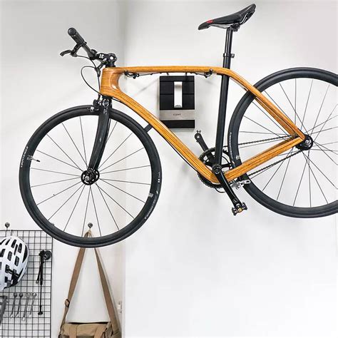 CLEMT Indoor Bike Rack - Wall Mount Bicycle Hanger for Room & House Storage