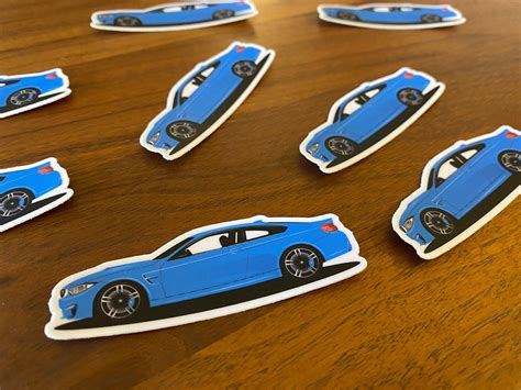 BMW M4 Sticker Decal Gift Collectable - Etsy