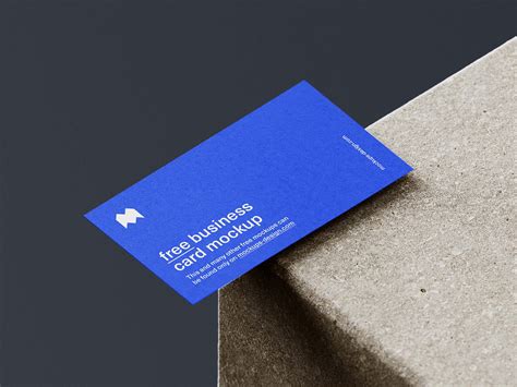 Free US Business Card Mockups (PSD)