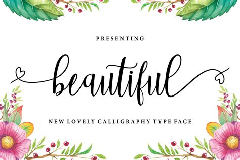 Beautiful Font - Dafont Free