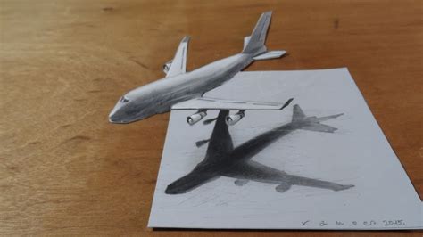 Aeroplane Pencil Drawing