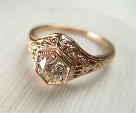 Antique Gold Wedding Rings - jenniemarieweddings