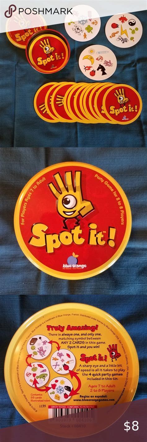 Spot It! Game | Decorative plates, Tableware, Games