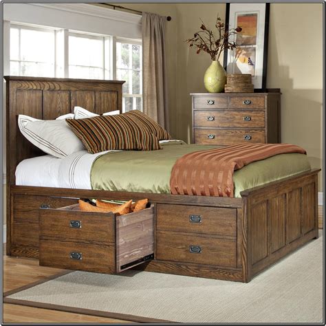 Bed Frame King With Storage