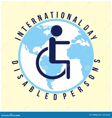 International Day of Persons with Disabilities Stock Vector - Illustration of accessibility ...