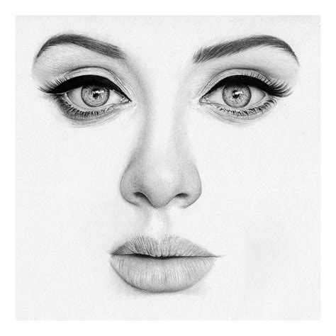 Drawings of Minimalist Hyper Realistic Portraits | Realistic pencil drawings, Realistic drawings ...