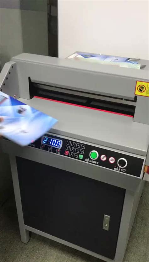 450vs Digital Electric Paper Cutter Machine With Safety Operation - Buy Electric Paper Cutter ...