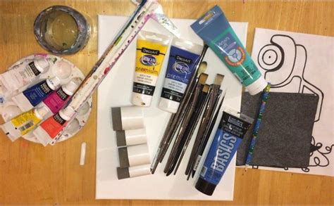 Canvas Painting Supplies - Step By Step Painting