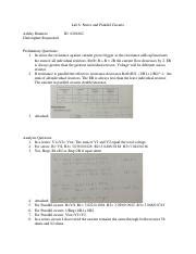 Understanding Series and Parallel Circuits: Lab 6 Insights and | Course Hero