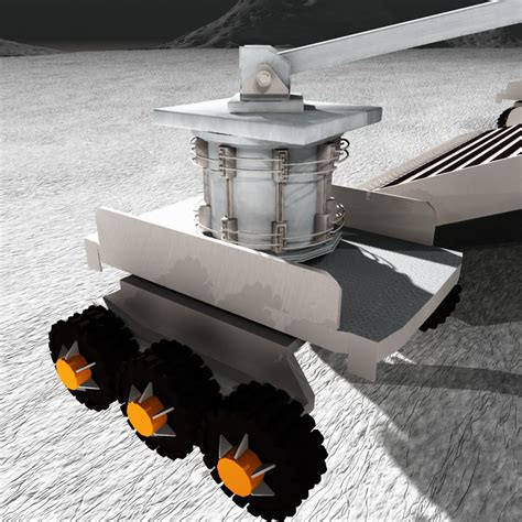 Regolith Mining Robot for Poser