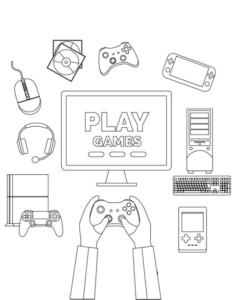 Coloriage anti stress PlayStation VR Video Game Logos, Video Game Art ...