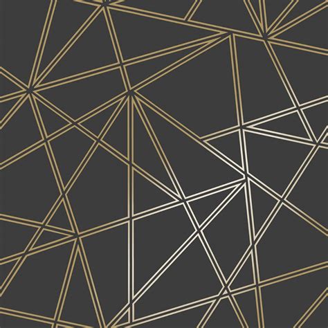 Black and Gold Geometric Wallpapers - Top Free Black and Gold Geometric Backgrounds ...