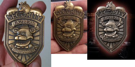 [MMD] FNAF Security Guard Badge Request by luckygirl88 on DeviantArt