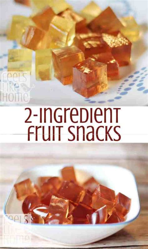 Healthy Fruit Snacks Recipe | Feels Like Home™