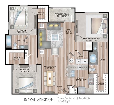 Royal Aberdeen | 3 Bed Apartment | Citra Luxury Apartments