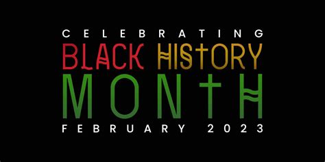 Black history month february 2023 modern creative banner, sign, design concept, social media ...