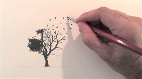 Easy Surrealism Hand Drawings Drawing Draw Beginners Simple Cool Creative Easy Surreal Idea ...