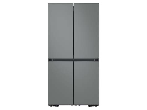 Bespoke 4-Door Flex™ Refrigerator (29 cu. ft.) in Grey Glass - BNDL-1616699630054 | Samsung US