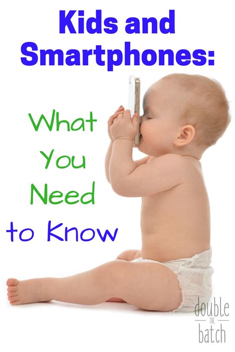 Smartphones and Kids: What You Need to Know - Uplifting Mayhem