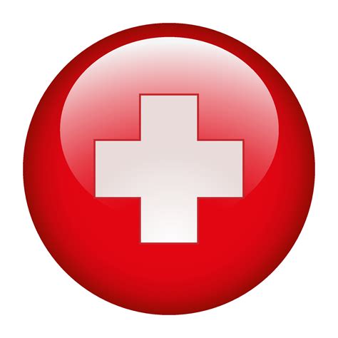 Medical cross symbol in a red circle illustration 6696490 Vector Art at Vecteezy