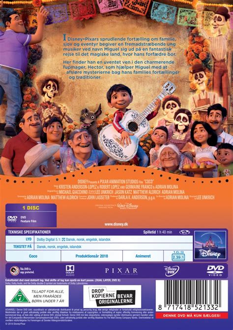 Coco - Disney Pixar | DVD Film | Dvdoo.dk