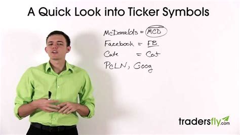 Stock Basics: What is a Ticker Symbol Definition and Meaning - Trader Opps