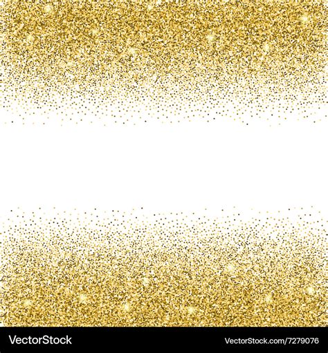 Gold glitter background Royalty Free Vector Image