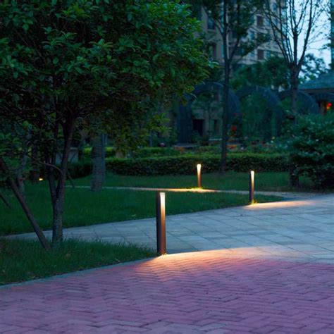 Myra LED Outdoor Bollard Light for Modern Gardens | LightsAndLiving