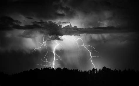 lightning, Storm, Rain, Clouds, Sky, Nature, Thunderstorm Wallpapers HD / Desktop and Mobile ...